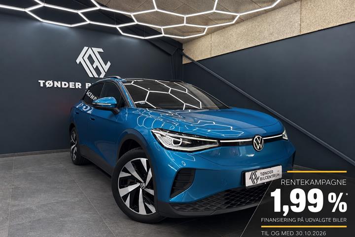 Blå VW ID.4 fra 2025