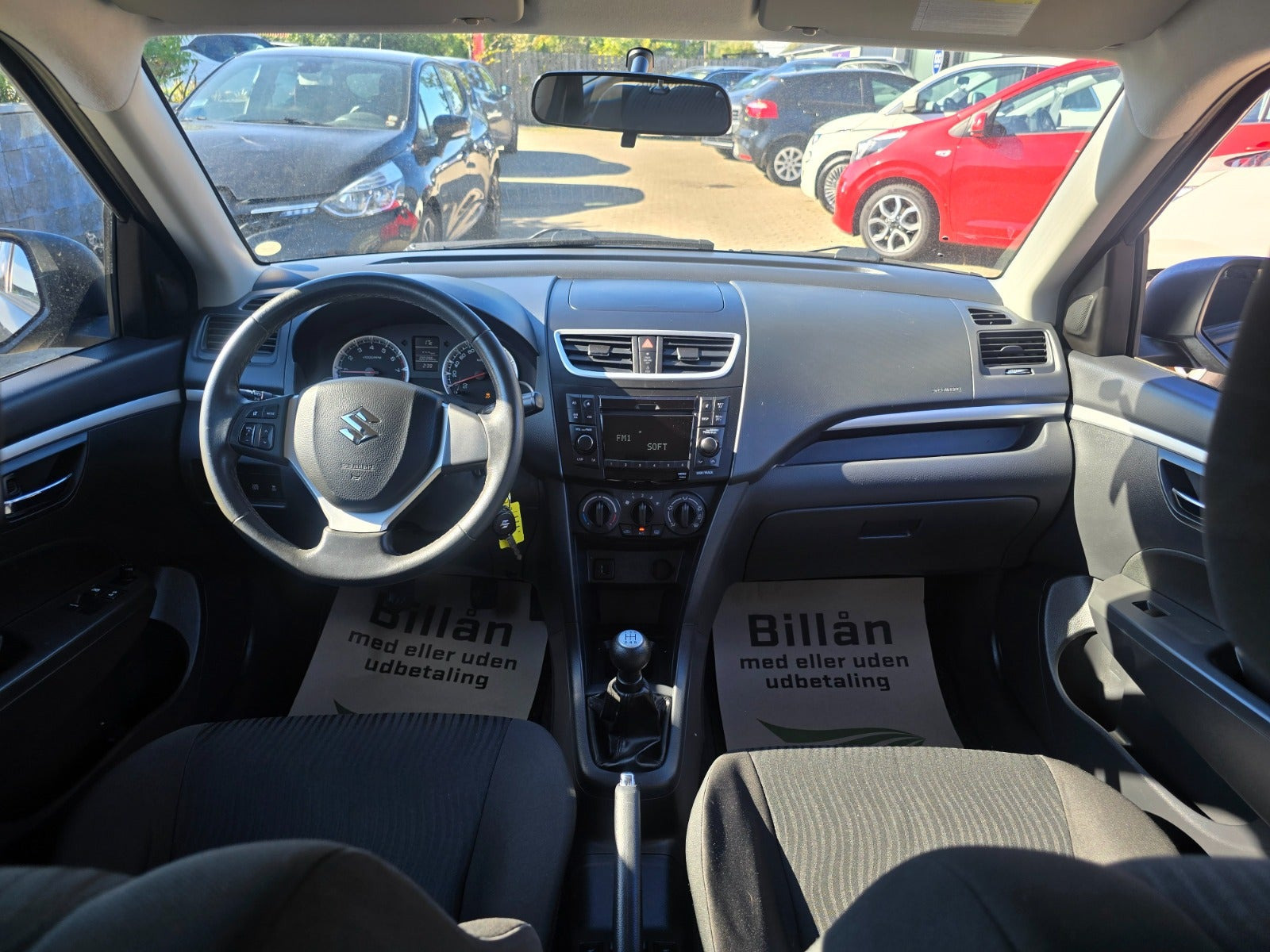 Sort Suzuki Swift fra 2012
