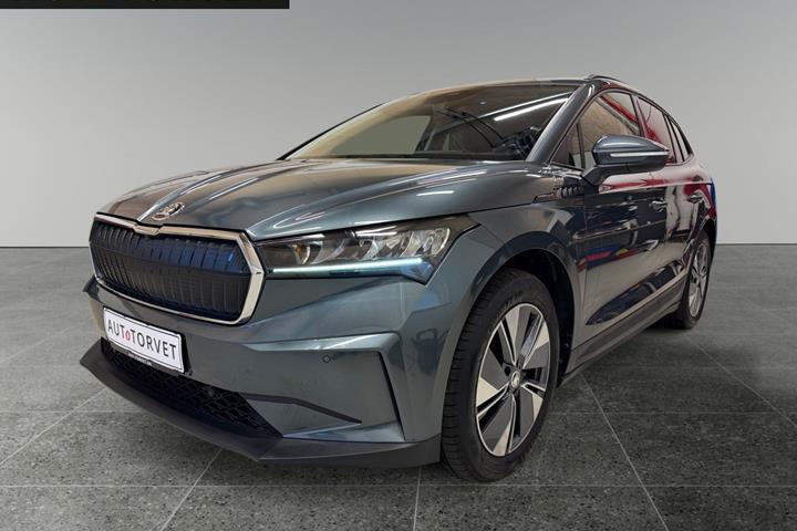 Grå Skoda Enyaq fra 2021