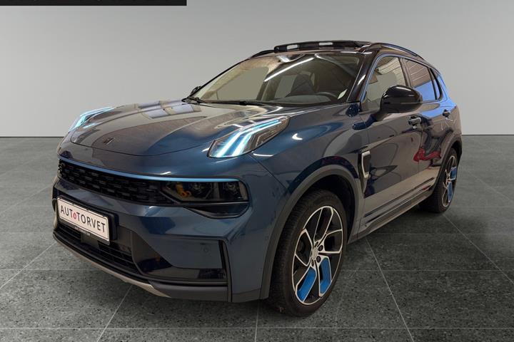 Blå Lynk & Co 01 fra 2022