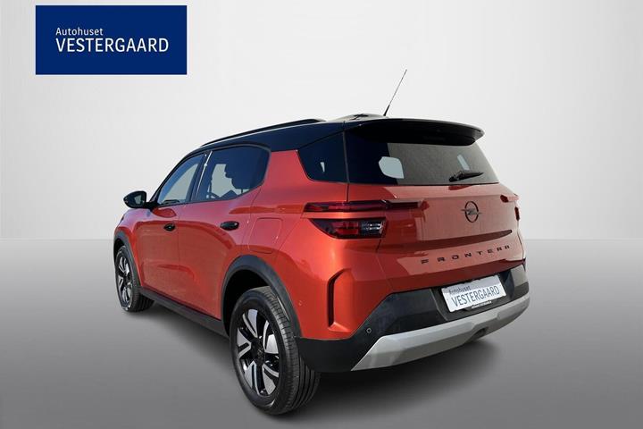 Orange Opel Frontera fra 2025
