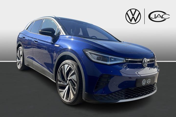 Blå VW ID.4 fra 2021
