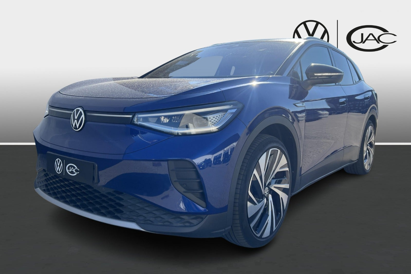 Blå VW ID.4 fra 2021