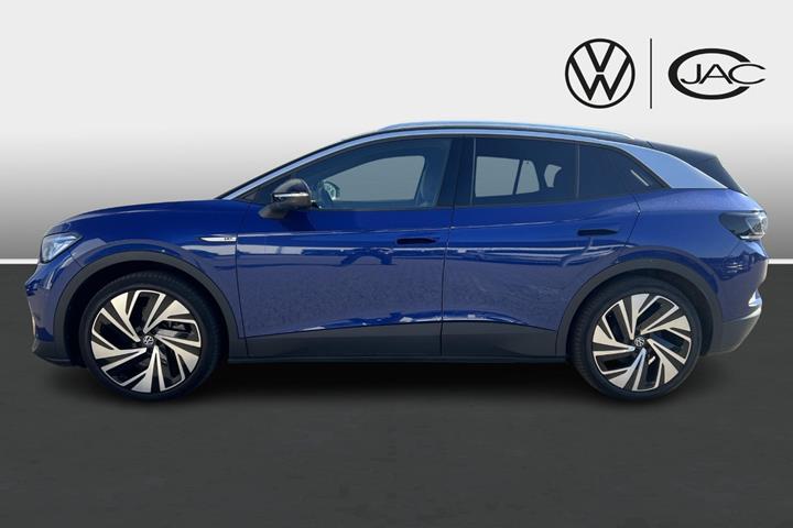Blå VW ID.4 fra 2021