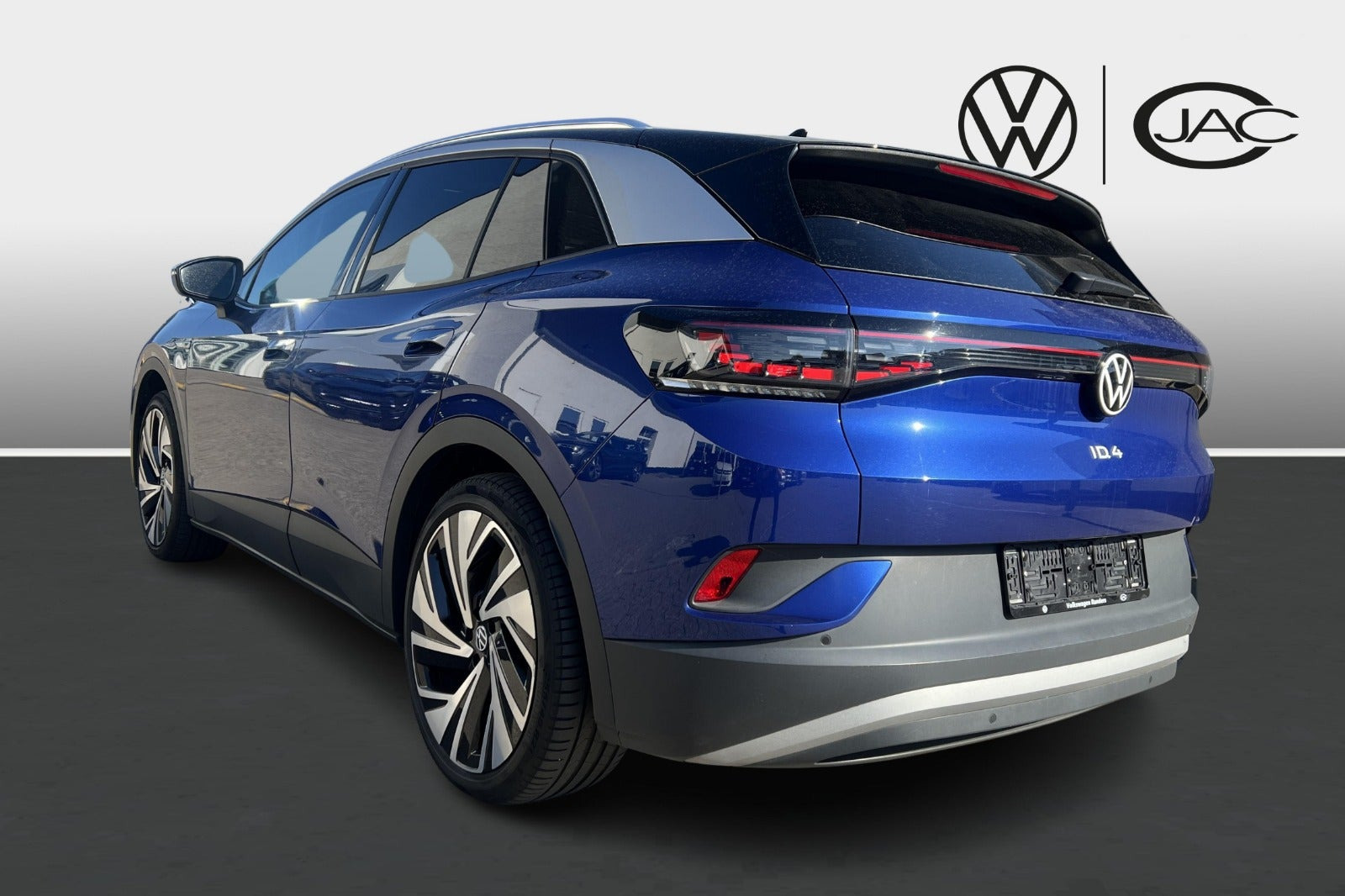 Blå VW ID.4 fra 2021