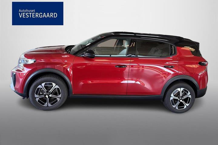 Rød Citroën e-C3 Aircross fra 2026