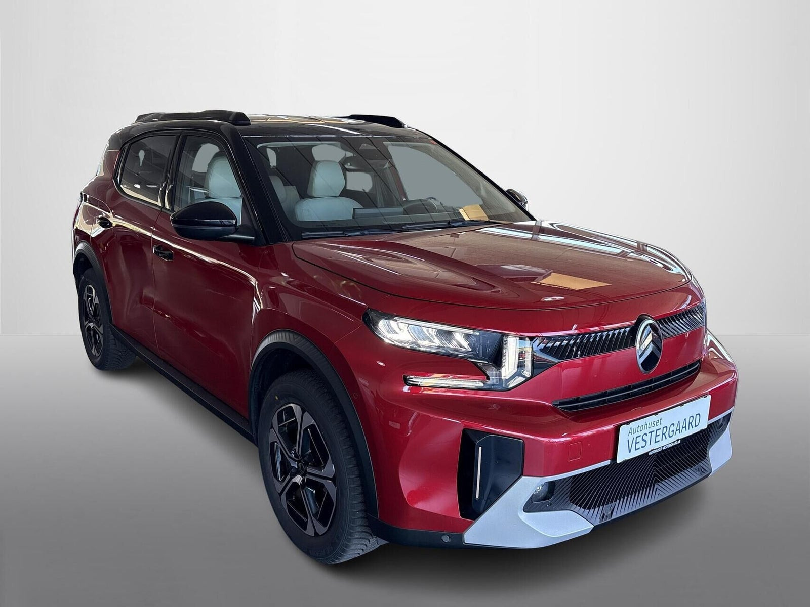 Rød Citroën e-C3 Aircross fra 2026
