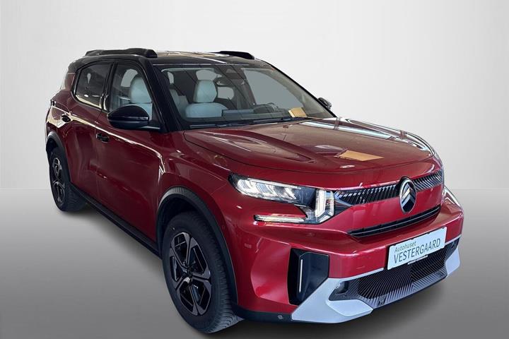Rød Citroën e-C3 Aircross fra 2026