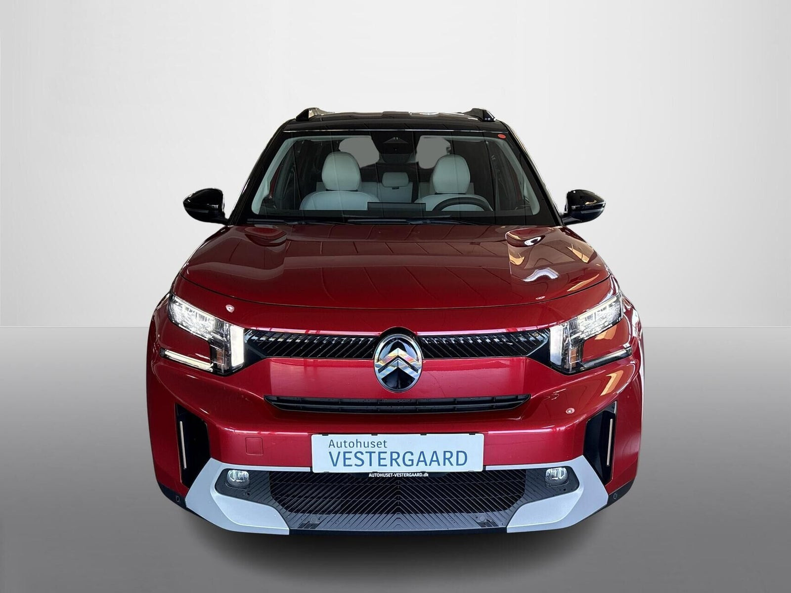 Rød Citroën e-C3 Aircross fra 2026