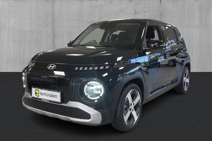 Sort Hyundai Inster fra 2025 set udefra