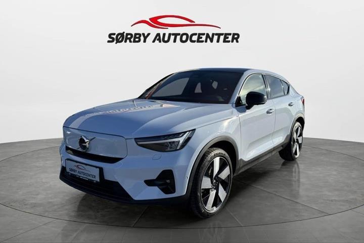 Blå Volvo C40 fra 2024