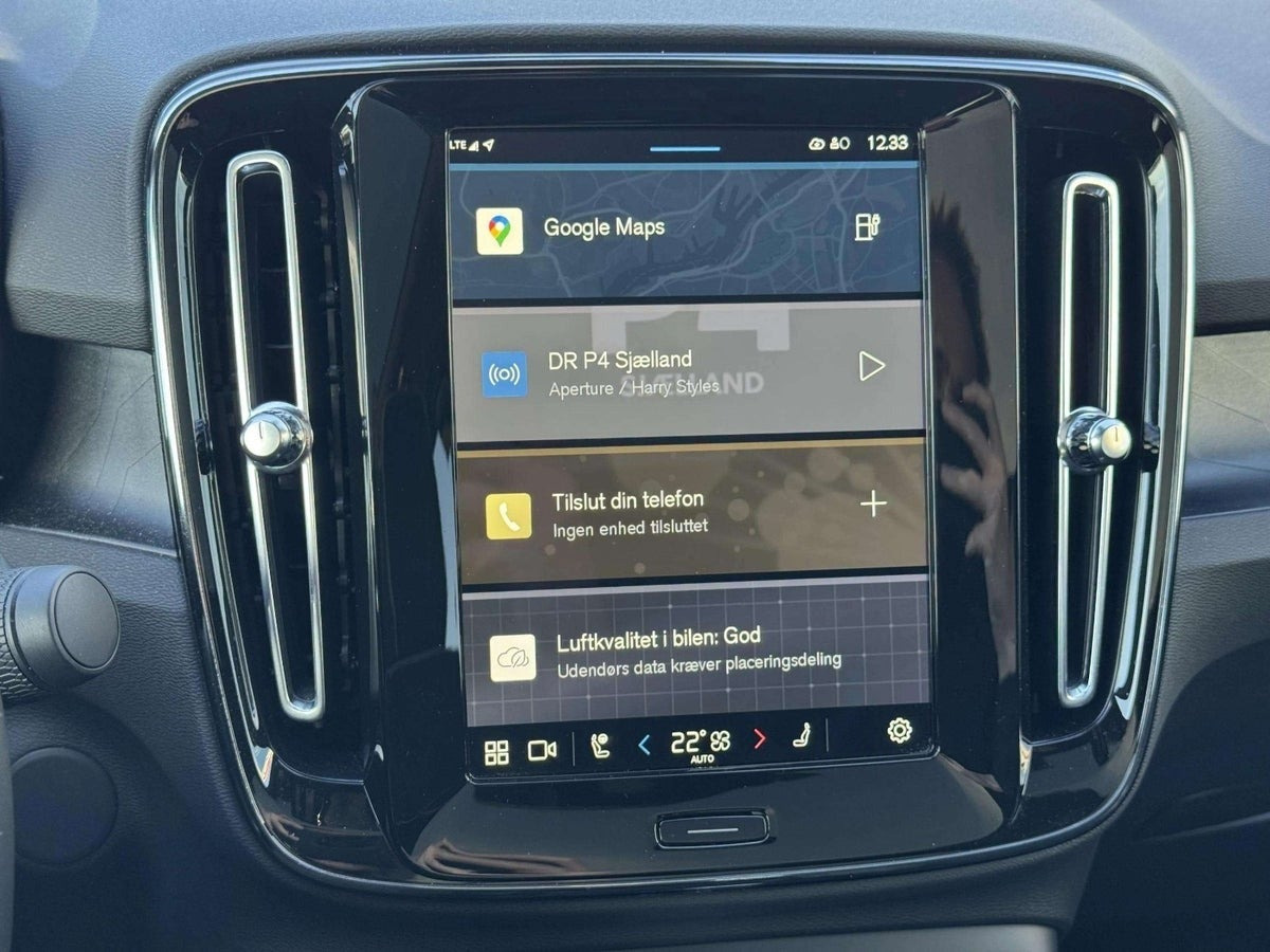 Blå Volvo C40 fra 2024