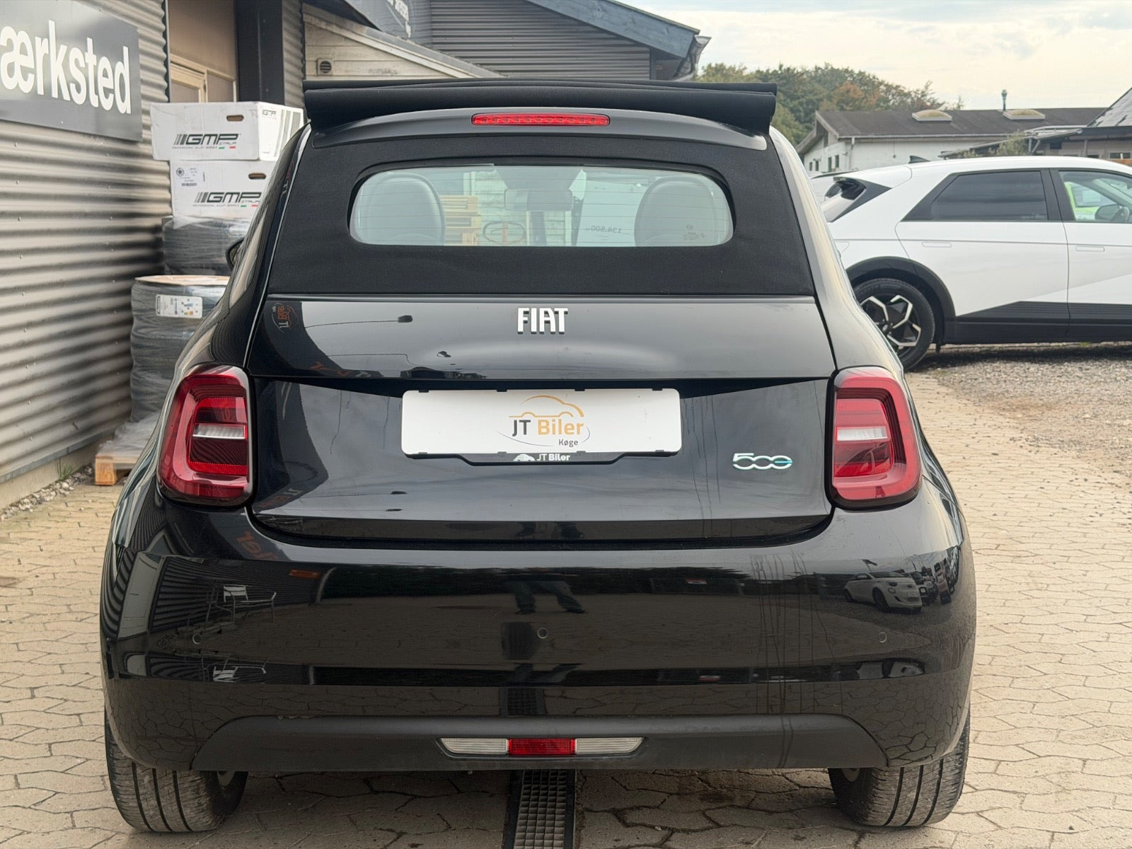 Sort Fiat 500e fra 2022