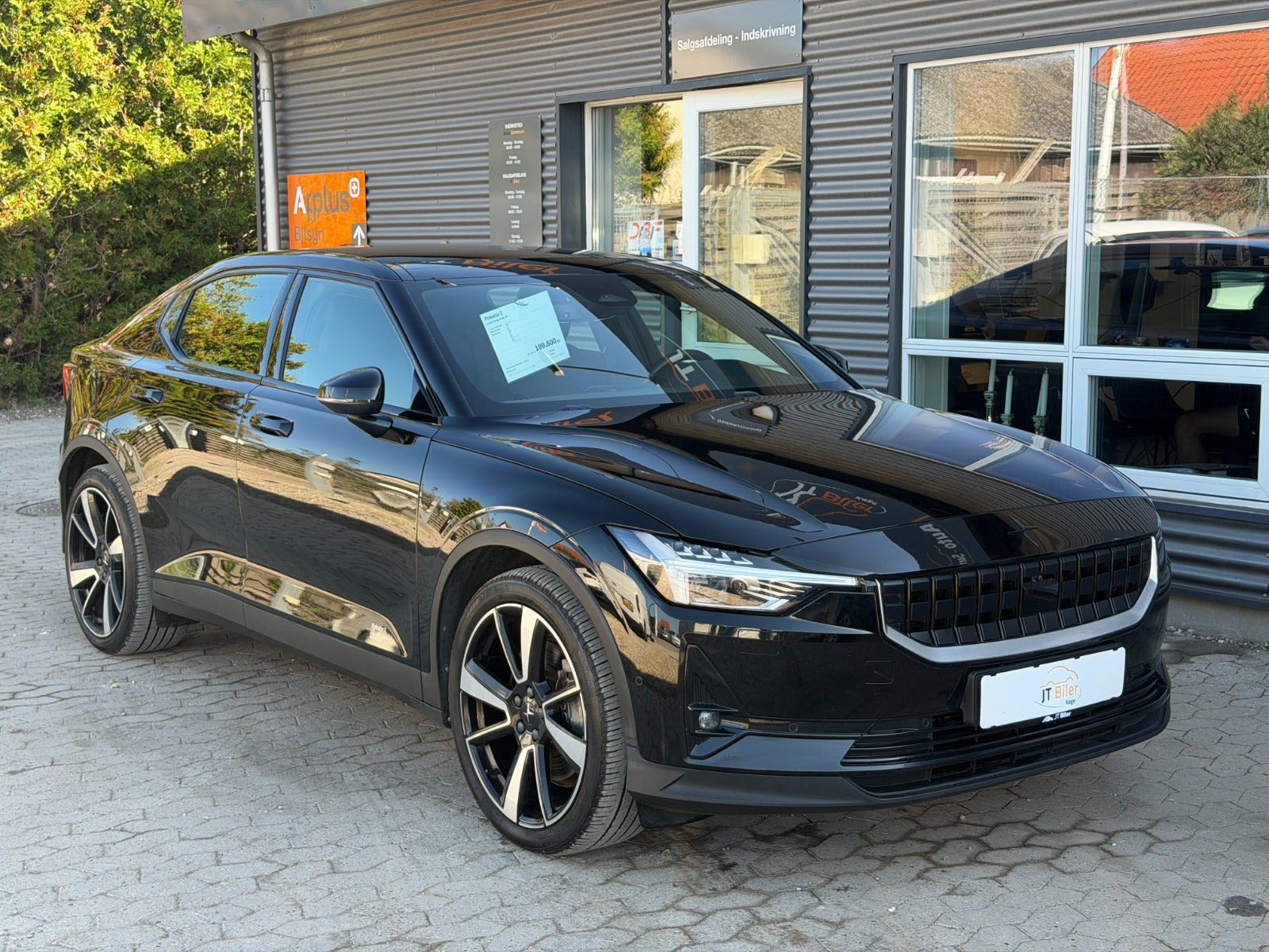 Sort Polestar 2 fra 2020
