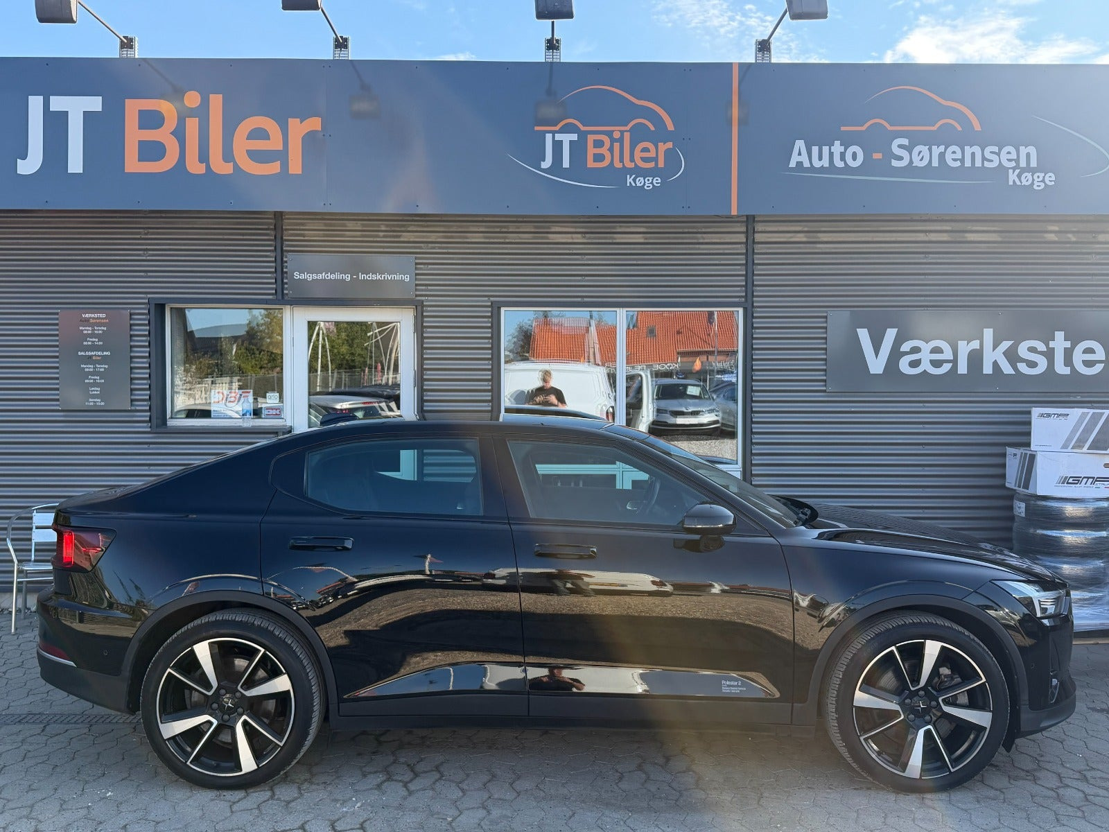 Sort Polestar 2 fra 2020