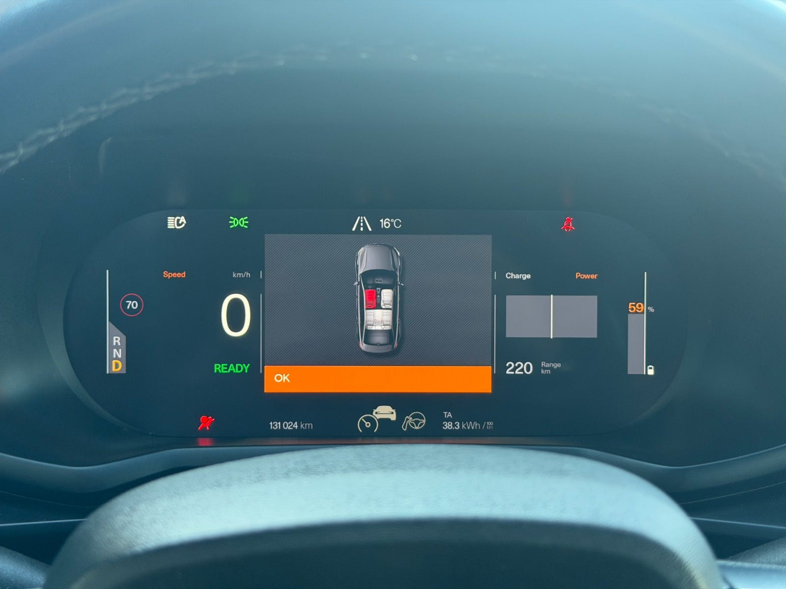 Sort Polestar 2 fra 2020