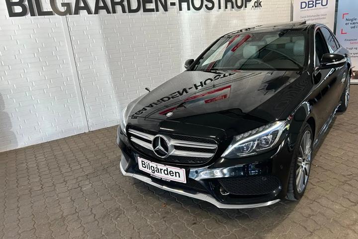 Sort Mercedes C250 fra 2015