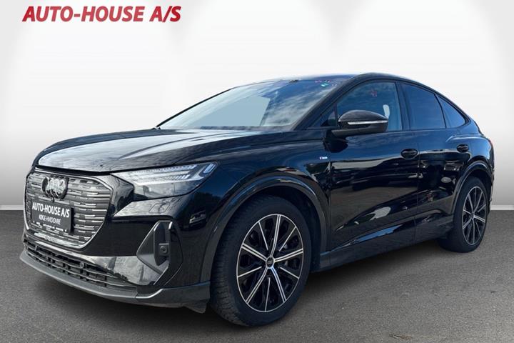 Sort Audi Q4 e-tron fra 2024