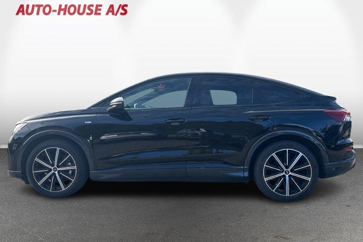Sort Audi Q4 e-tron fra 2024