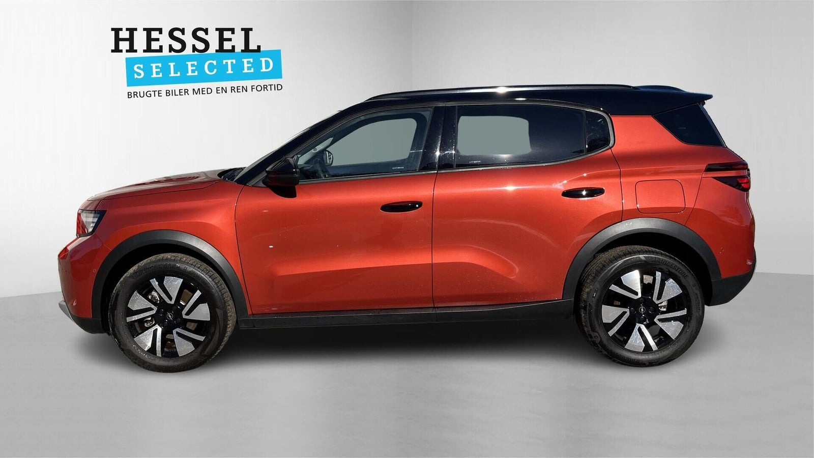 Orange Opel Frontera fra 2025