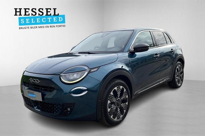 Grøn Fiat 600e fra 2024