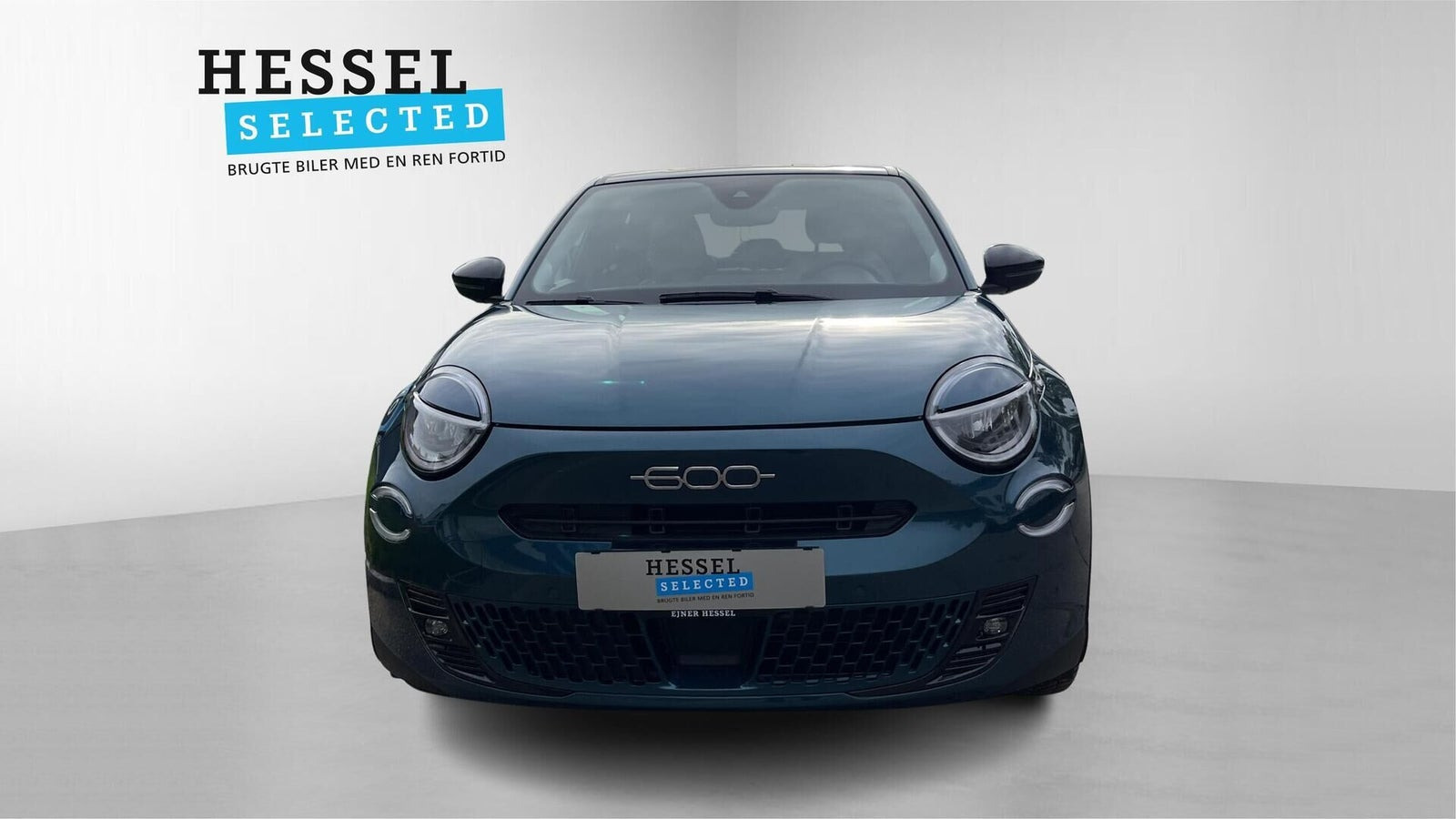 Grøn Fiat 600e fra 2024