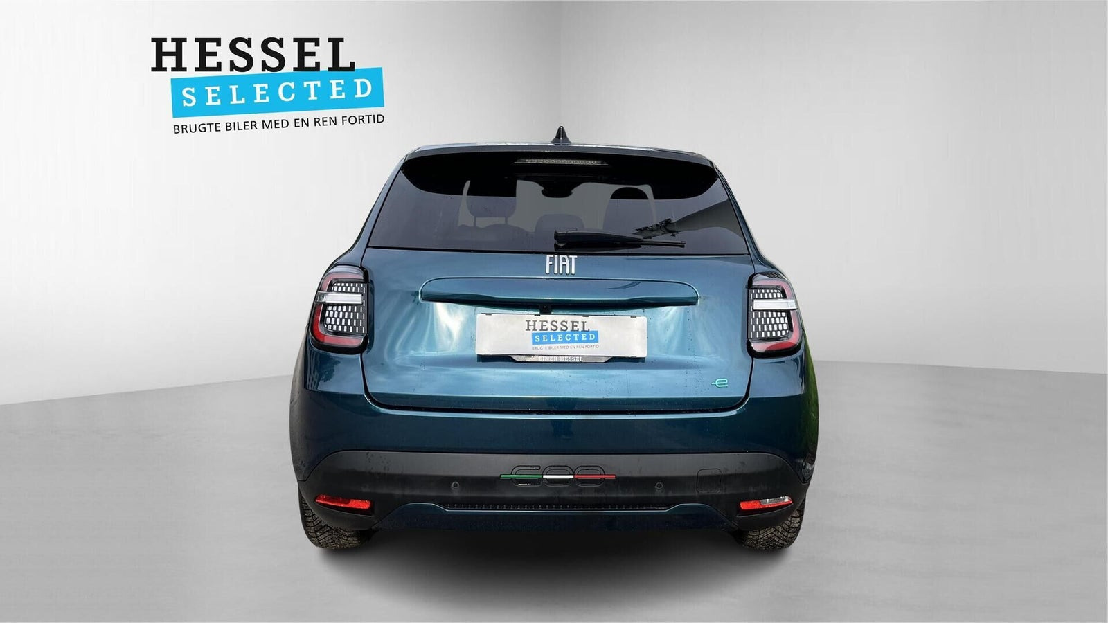 Grøn Fiat 600e fra 2024
