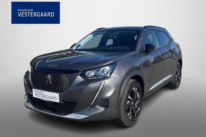 Grå Peugeot 2008 fra 2022