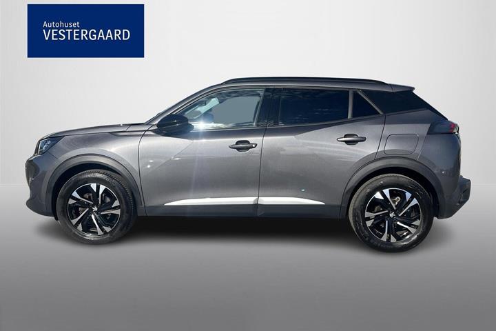 Grå Peugeot 2008 fra 2022