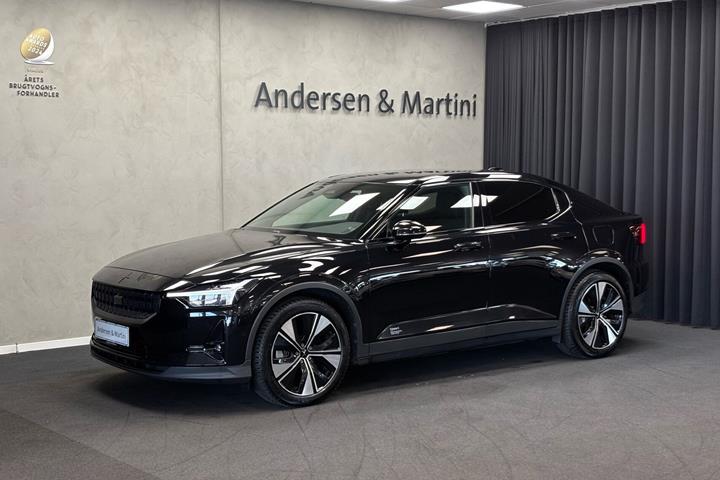 Sort Polestar 2 fra 2023