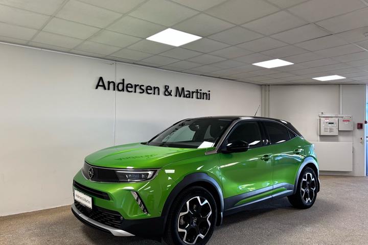 Grøn Opel Mokka-e fra 2021