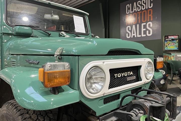 Grøn Toyota Land Cruiser fra 2026