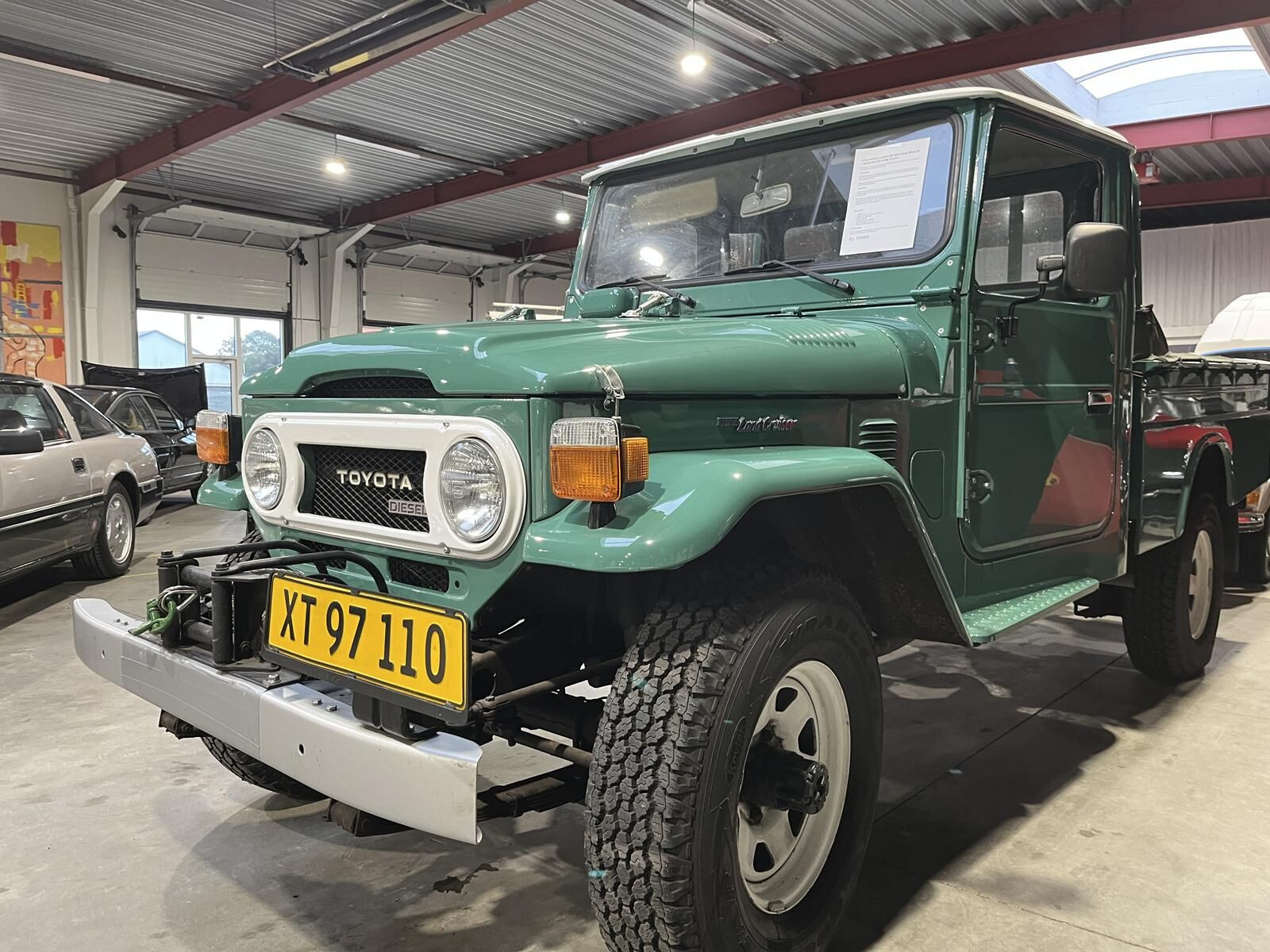 Grøn Toyota Land Cruiser fra 2026