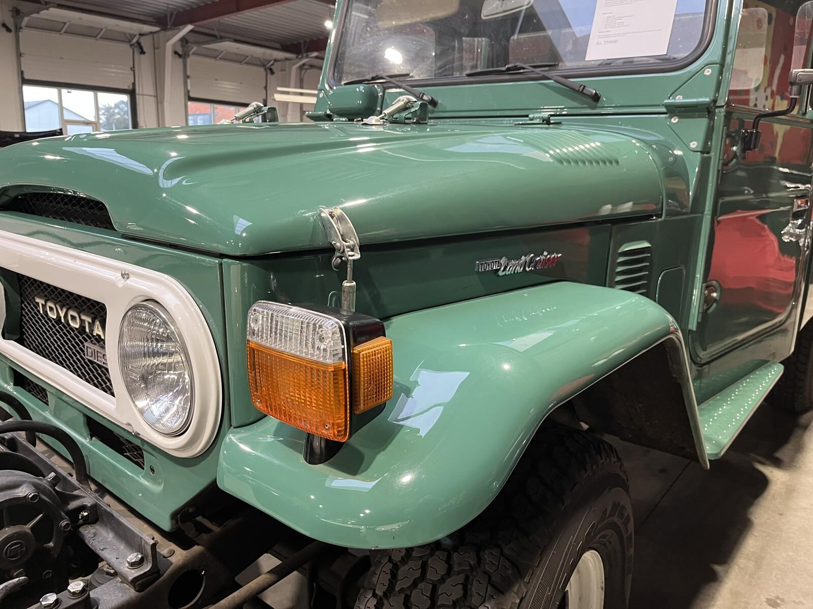 Grøn Toyota Land Cruiser fra 2026
