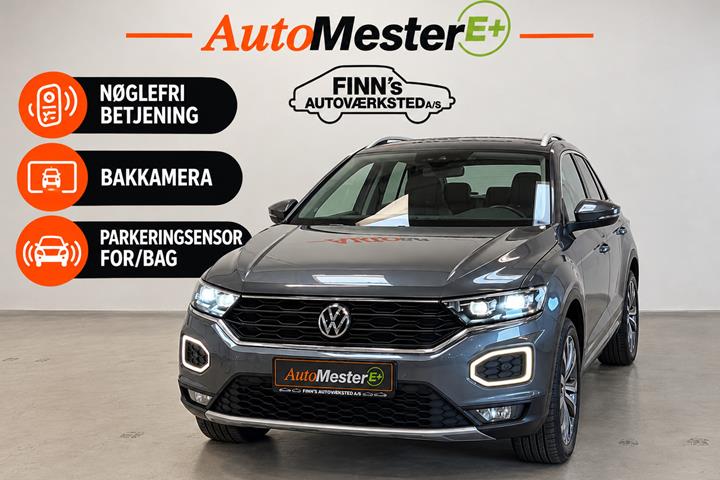 Grå VW T-Roc fra 2021