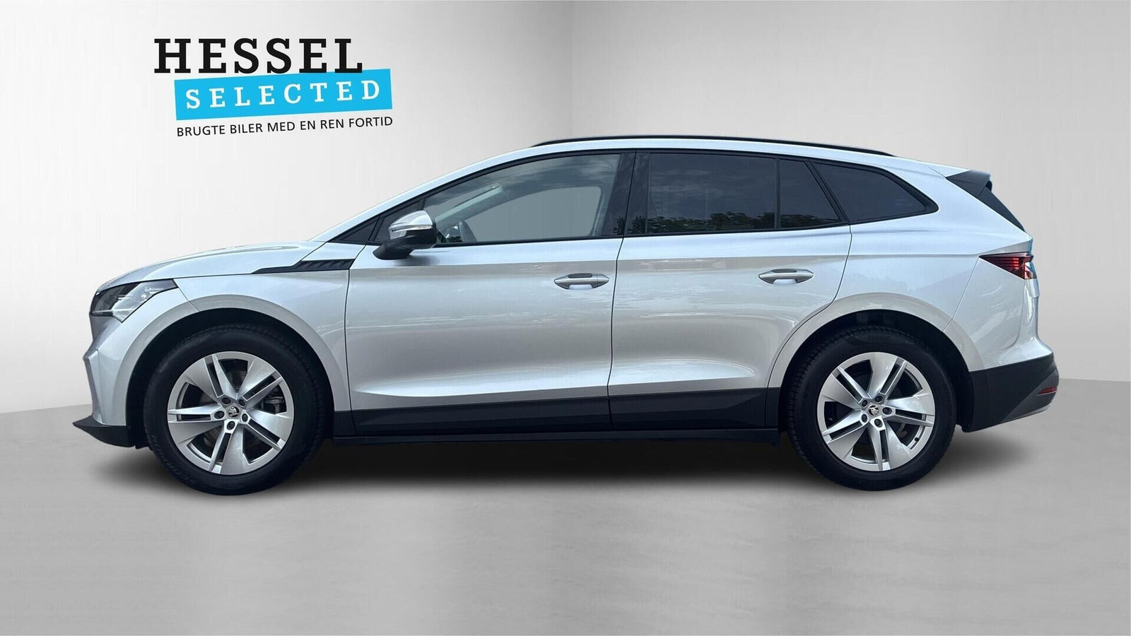 Sølv Skoda Enyaq fra 2024