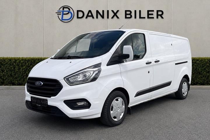 Hvid Ford Transit Custom 300 L2 fra 2021