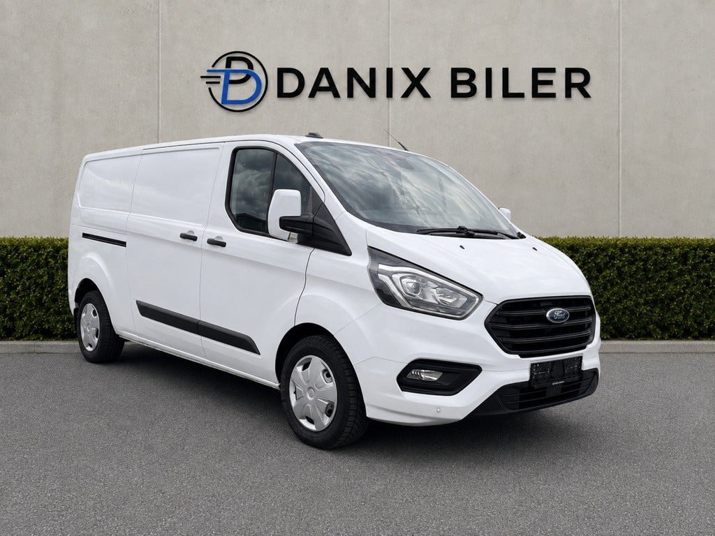 Hvid Ford Transit Custom 300 L2 fra 2021