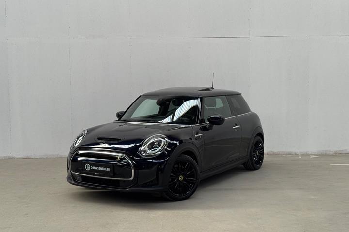 Blå Mini Cooper SE fra 2022