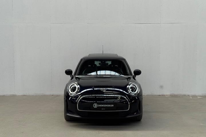 Blå Mini Cooper SE fra 2022
