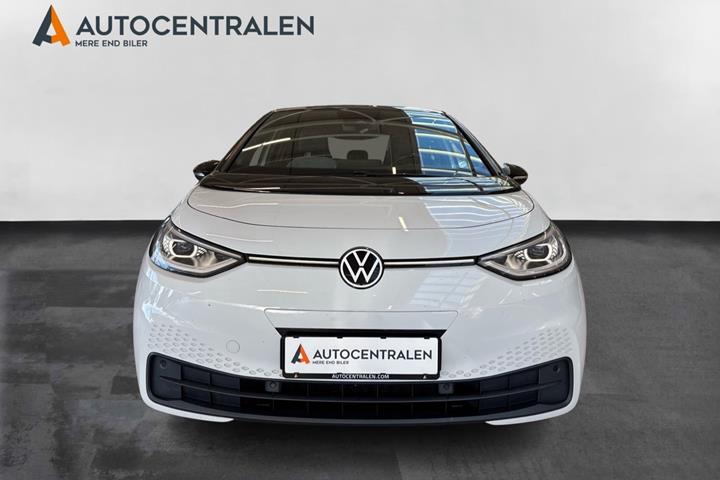 Hvid VW ID.3 fra 2020