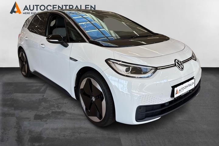 Hvid VW ID.3 fra 2020