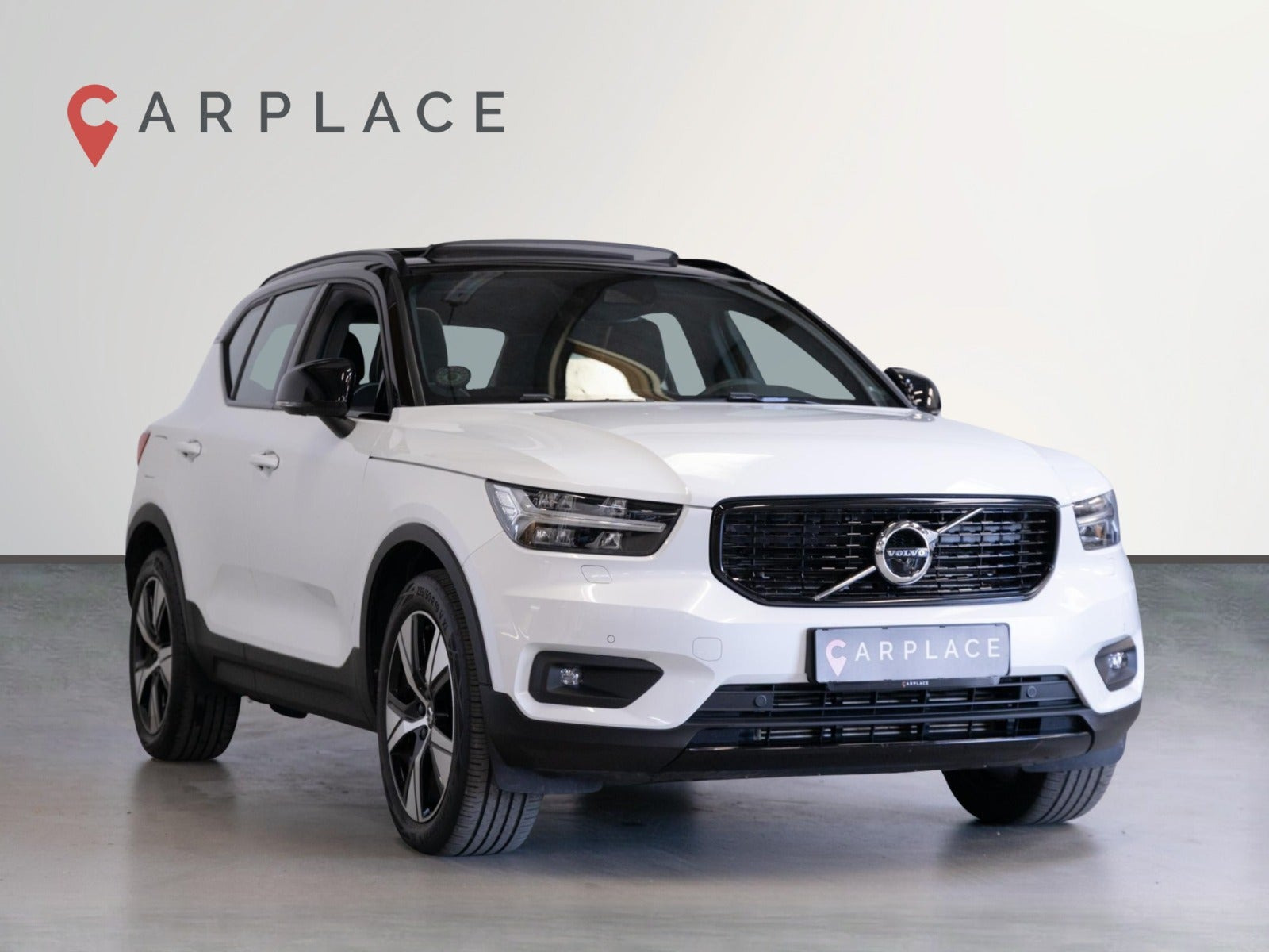 Hvid Volvo XC40 fra 2022