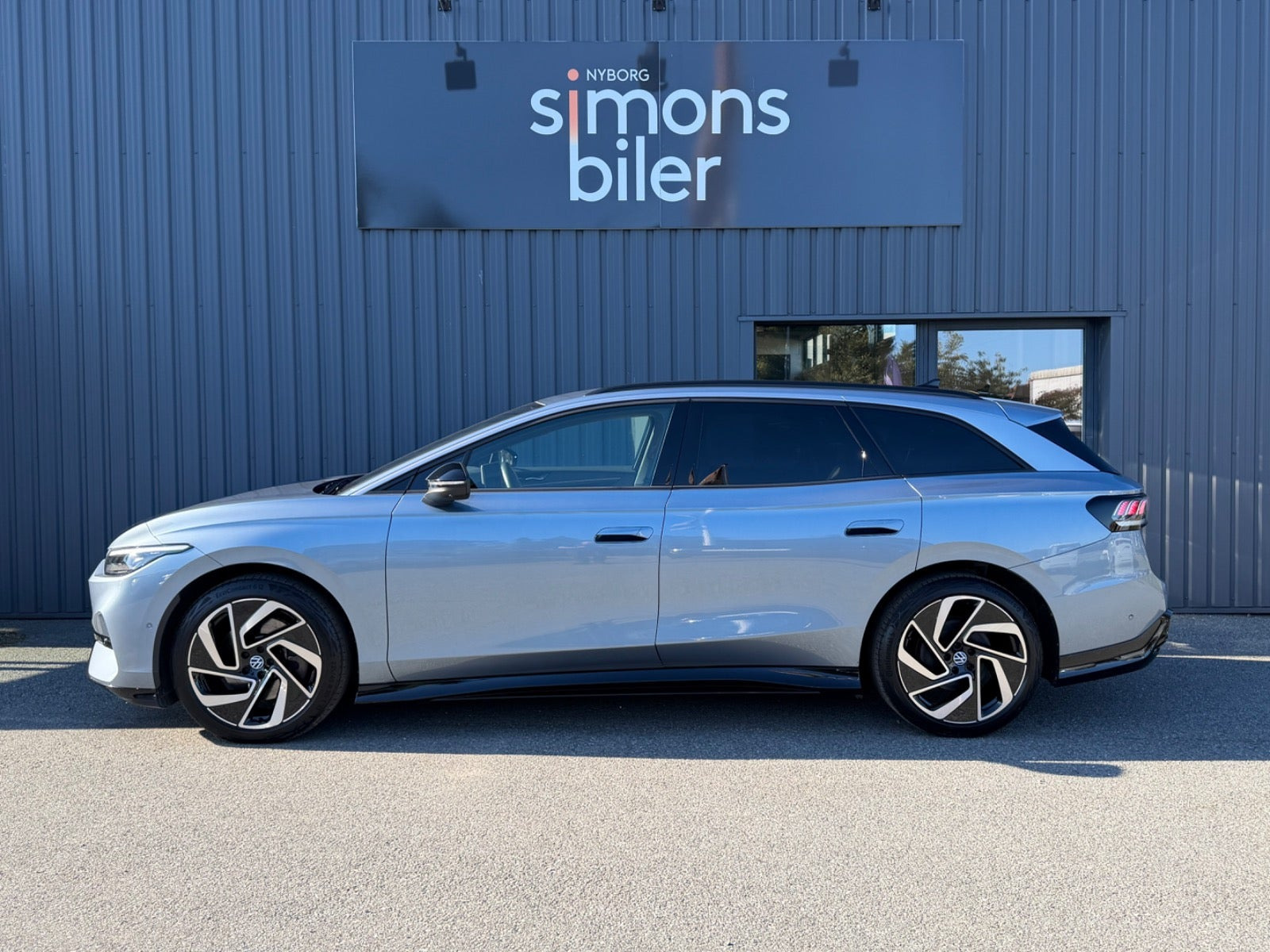 Blå VW ID.7 fra 2025