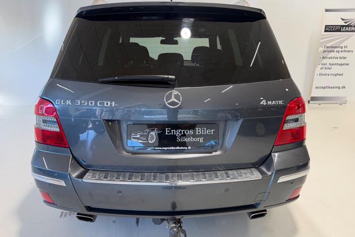 Grå Mercedes GLK350 fra 2010