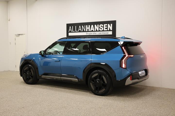 Blå Kia EV9 fra 2026