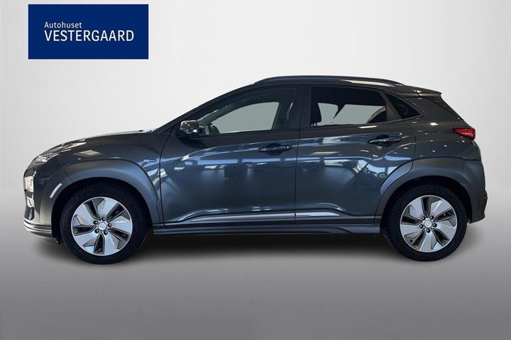 Grå Hyundai Kona fra 2020