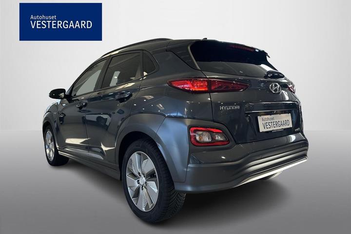 Grå Hyundai Kona fra 2020