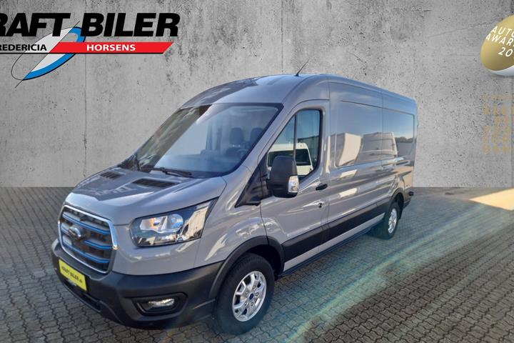 Grå Ford E-Transit 350 L3 Van fra 2024