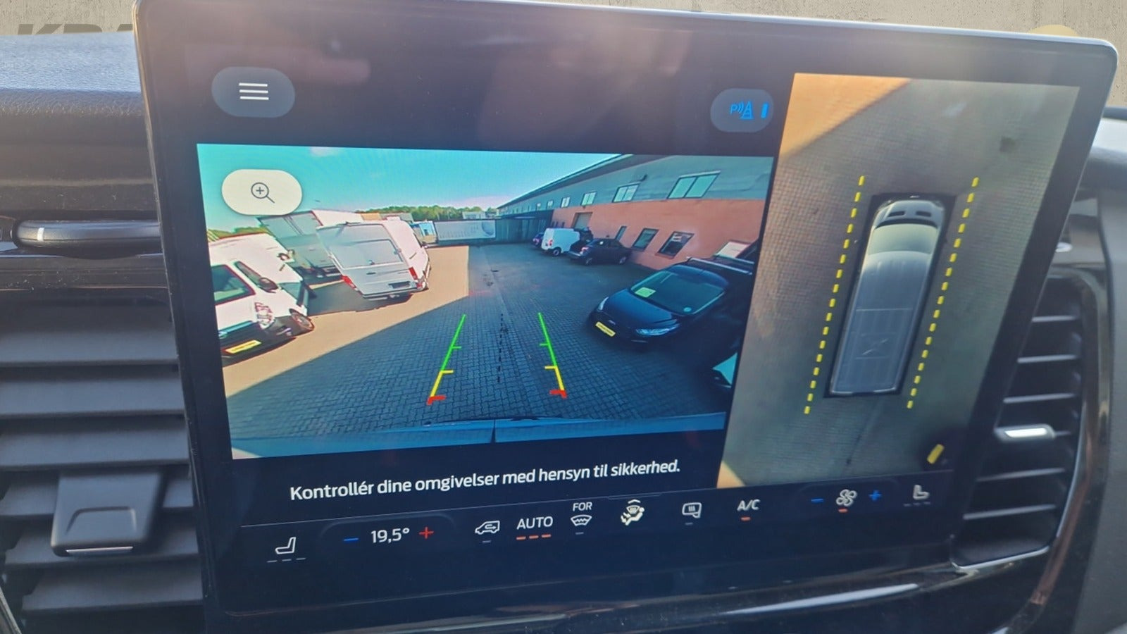 Grå Ford E-Transit 350 L3 Van fra 2024